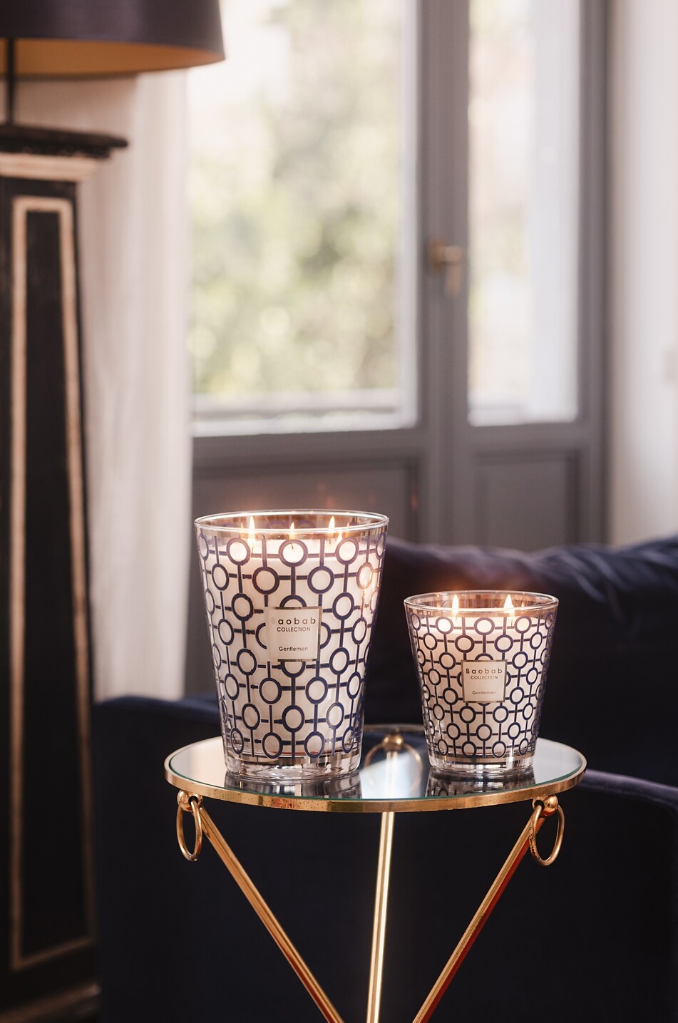 BAOBAB COLLECTION Bougie parfumée Gentlemen Max 24 Maison BLEU 3