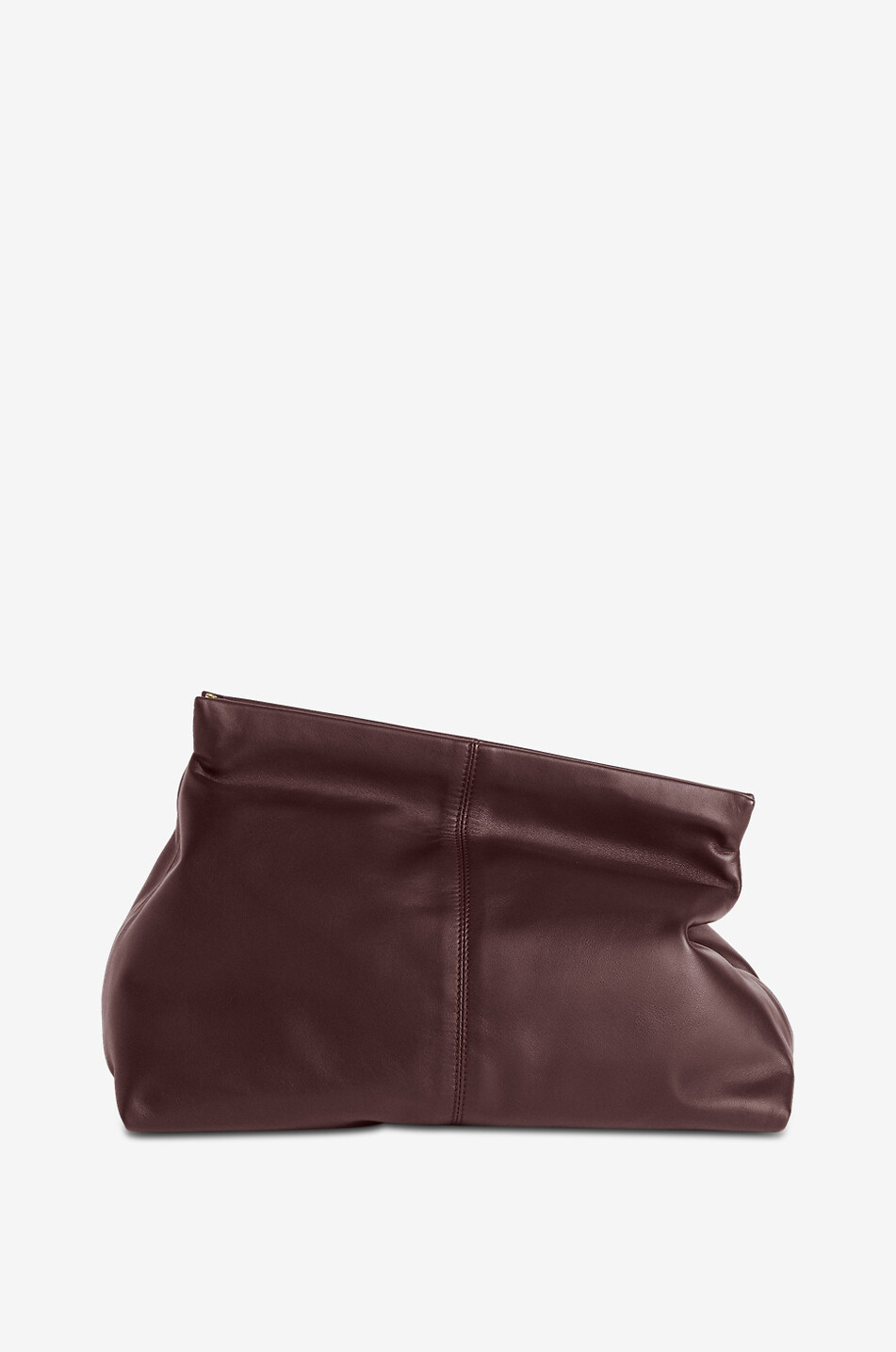 FLATTERED Pochette en cuir de veau souple Clay Femme ROUGE FONCÉ 3