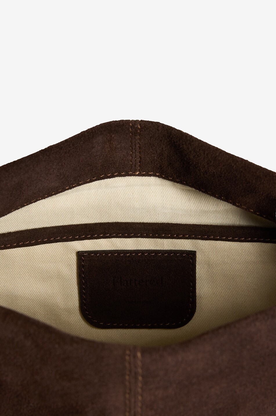FLATTERED Pochette en daim Clay Femme MARRON FONCÉ 4