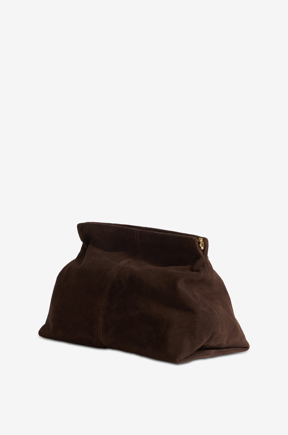 FLATTERED Pochette en daim Clay Femme MARRON FONCÉ 2