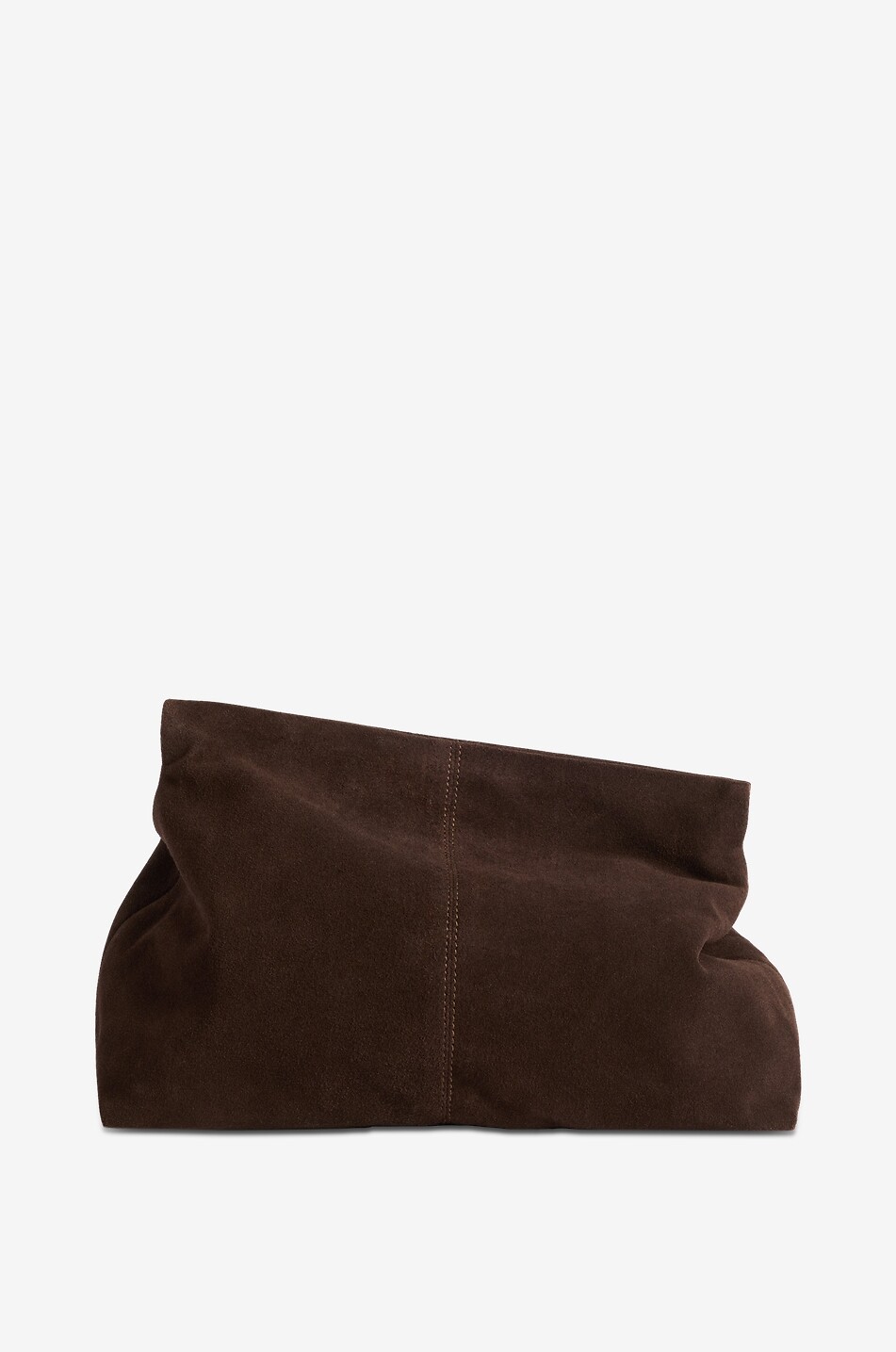 FLATTERED Pochette en daim Clay Femme MARRON FONCÉ 3