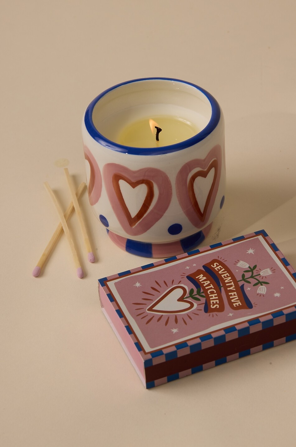 PADDYWAX Duftkerze mit Herzmotif A Dopo Hearts Rosewood Vanilla - 226g Haus Farblos 3