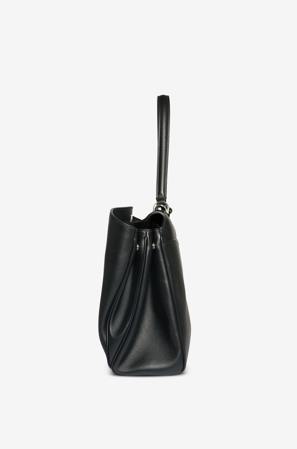 BALENCIAGA Sac à main en cuir de veau Rodeo Femme NOIR 4