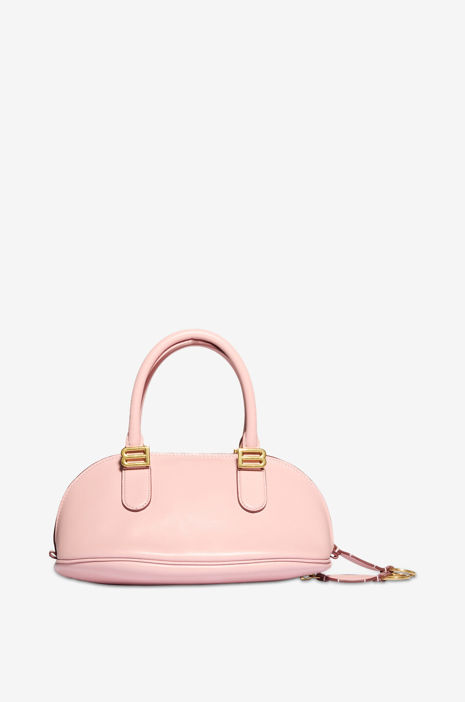 BALENCIAGA Sac à main bowling en cuir Bolero Femme ROSE CLAIR 3