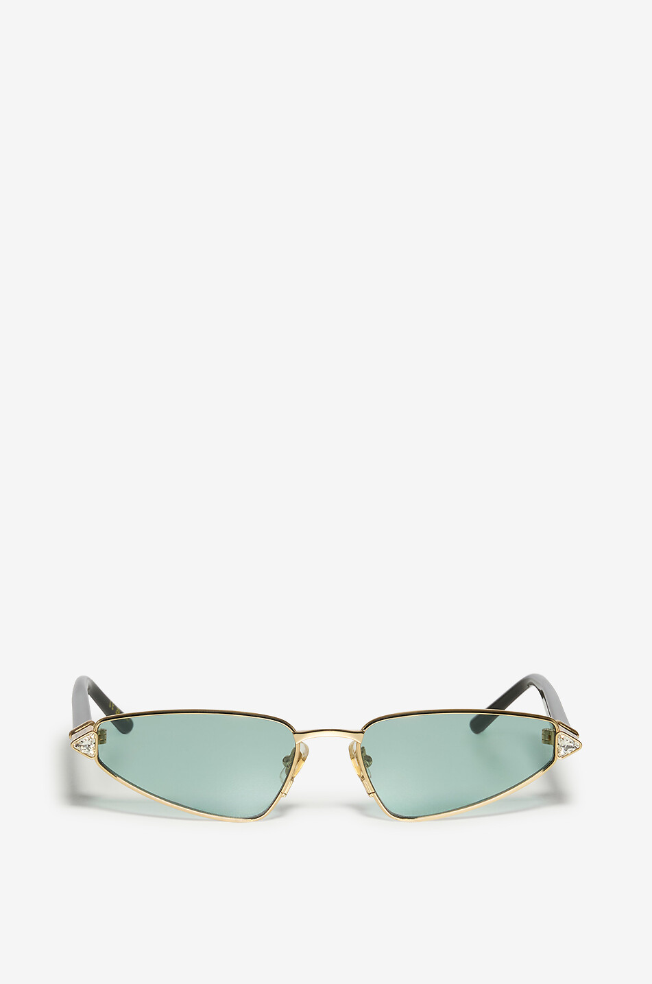 VALENTINO Lunettes de soleil œil de chat en métal Femme DORE 1