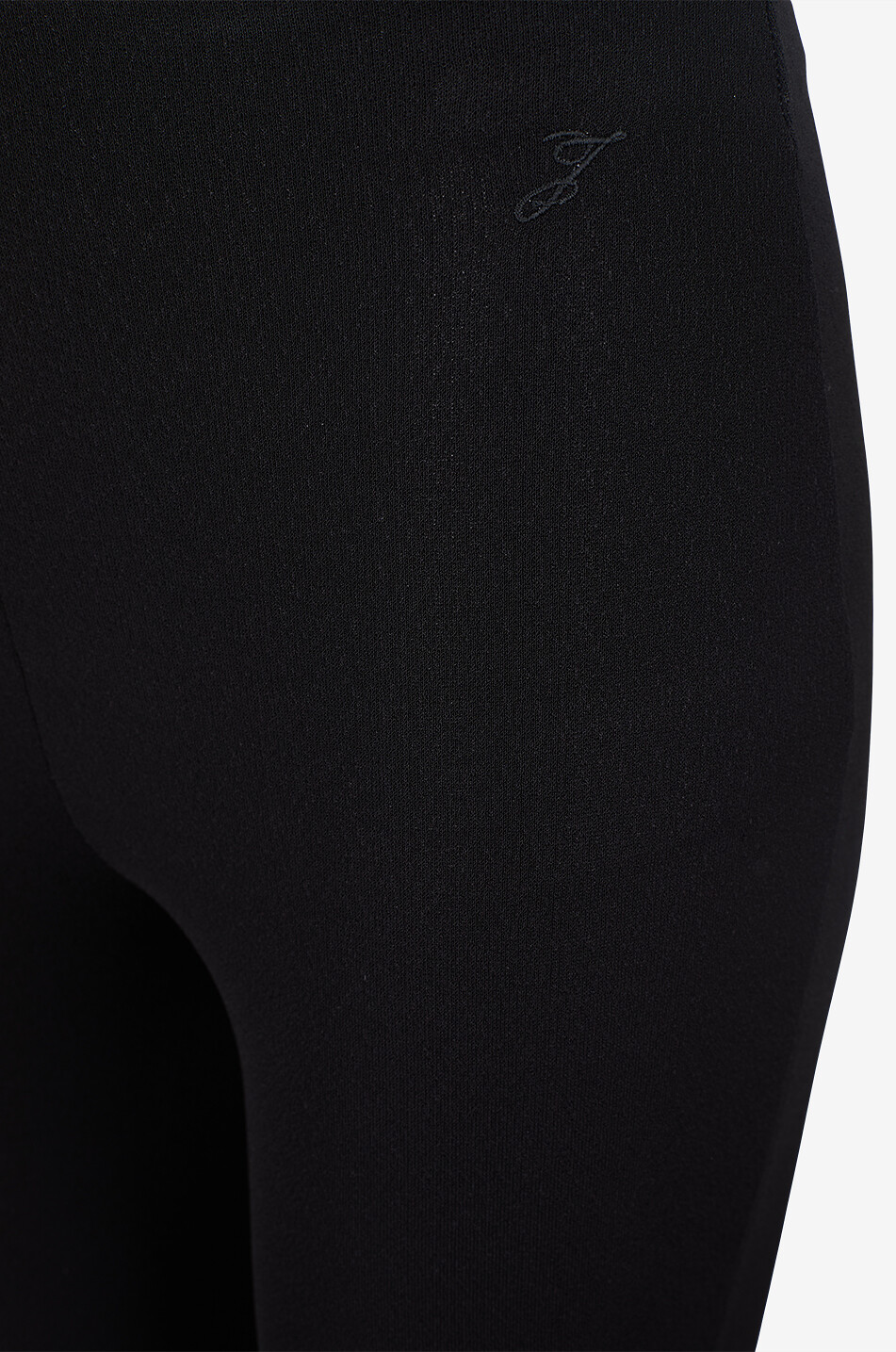 JACQUEMUS Pantalon capri à volants en jersey Le Bermuda Playa Femme NOIR 3