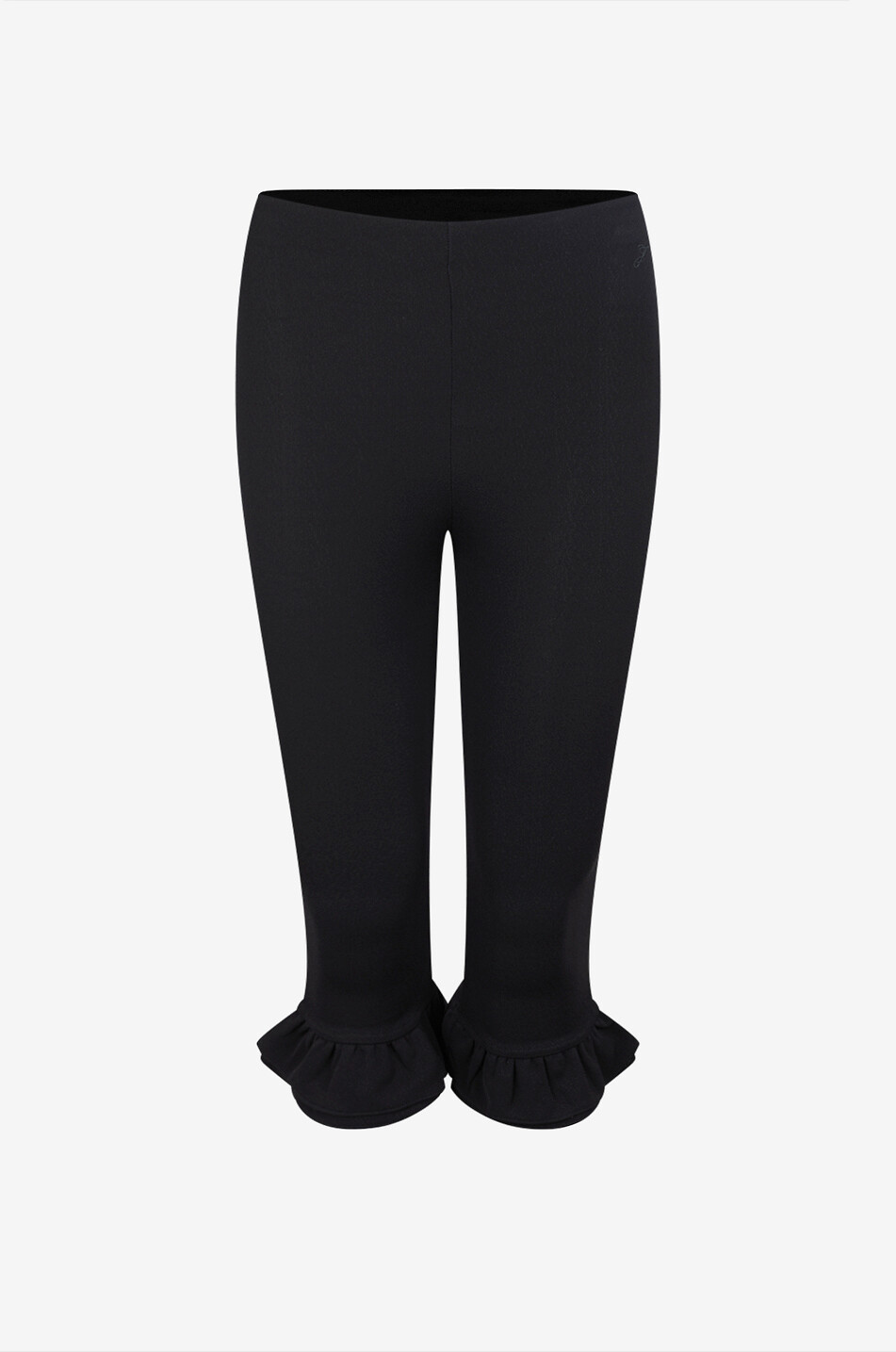 Pantalon capri à volants en jersey Le Bermuda Playa