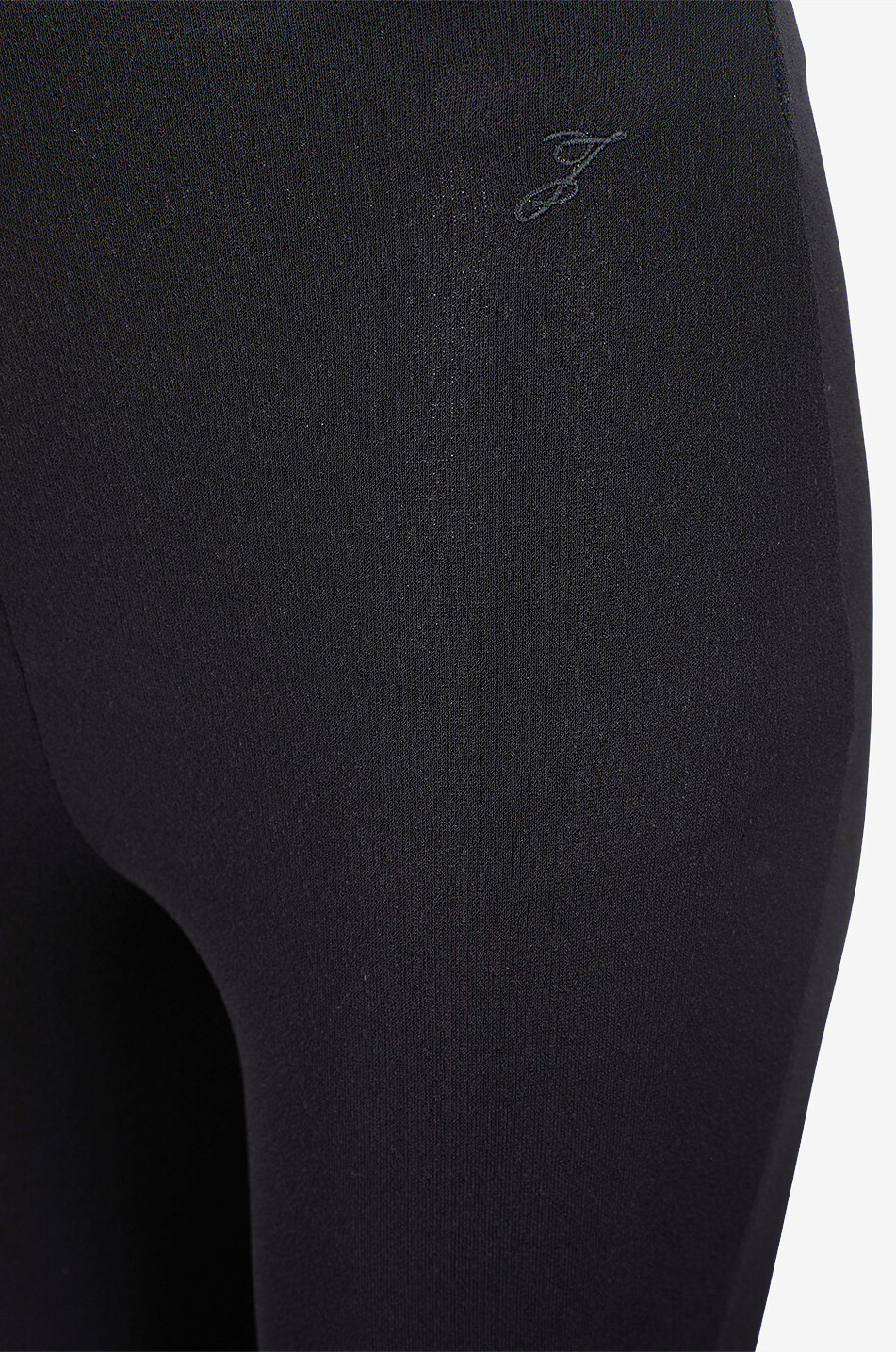 JACQUEMUS Pantalon capri à volants en jersey Le Bermuda Playa Femme NOIR 3