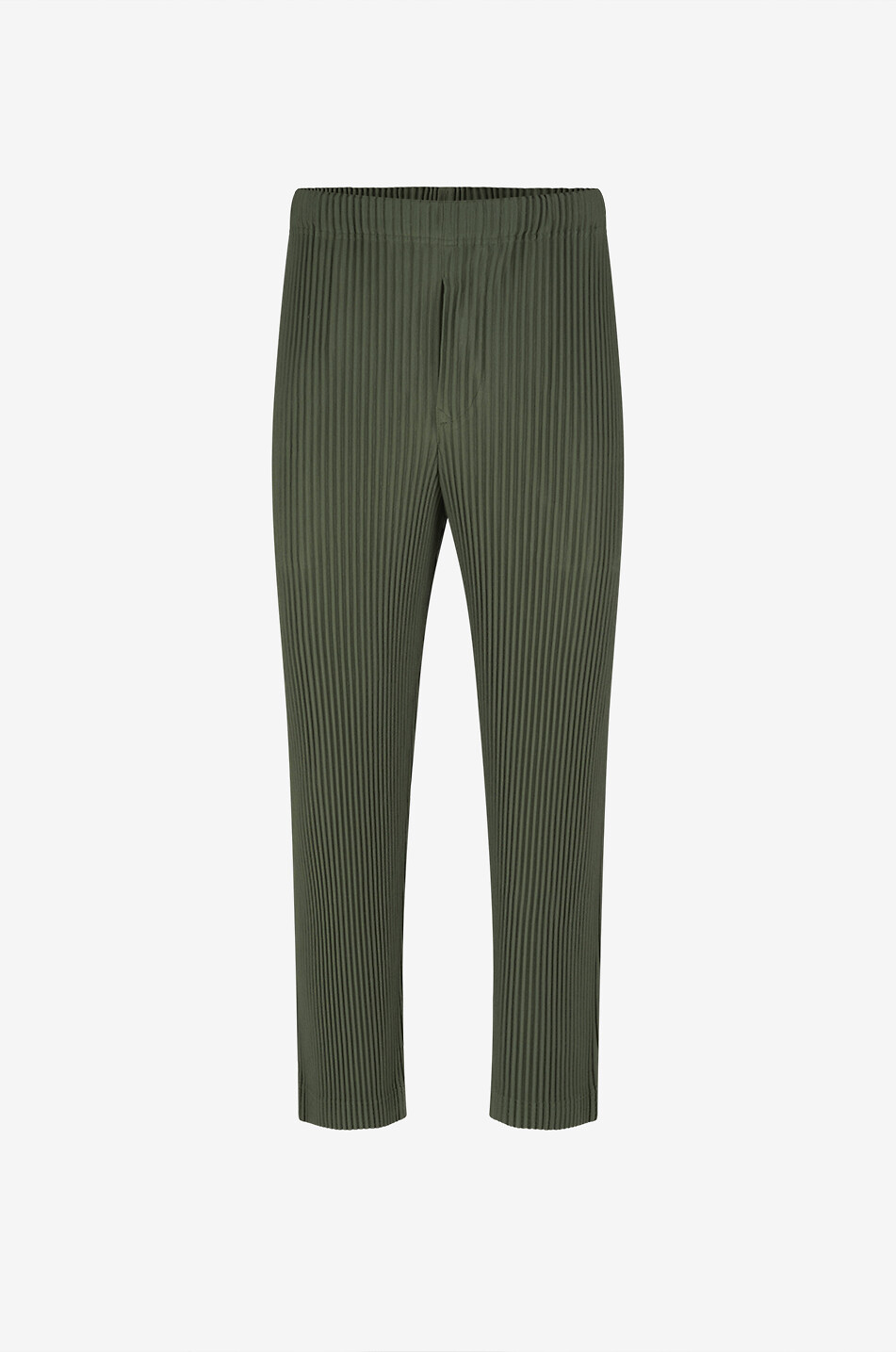 Color Pleats 2 jersey pleated straight-leg trousers