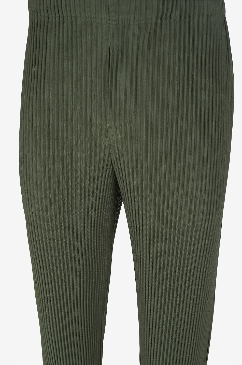 HOMME PLISSÉ ISSEY MIYAKE Color Pleats 2 jersey pleated straight-leg trousers Men DARK GREEN 3