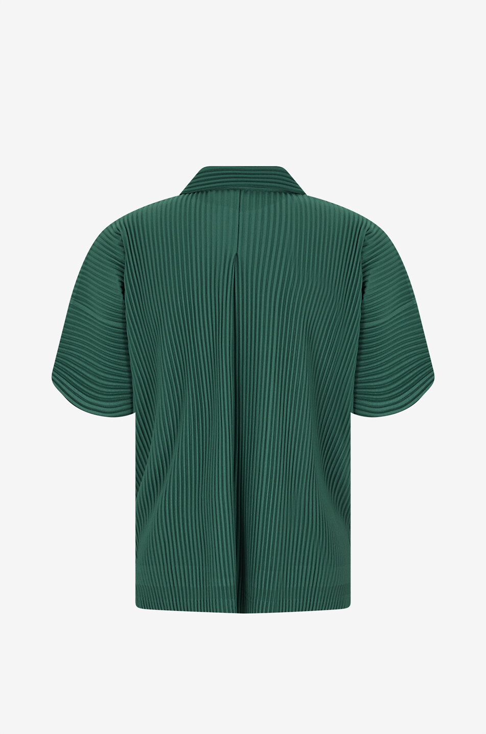 Pleated short-sleeved jersey shirt - HOMME PLISSÉ ISSEY MIYAKE