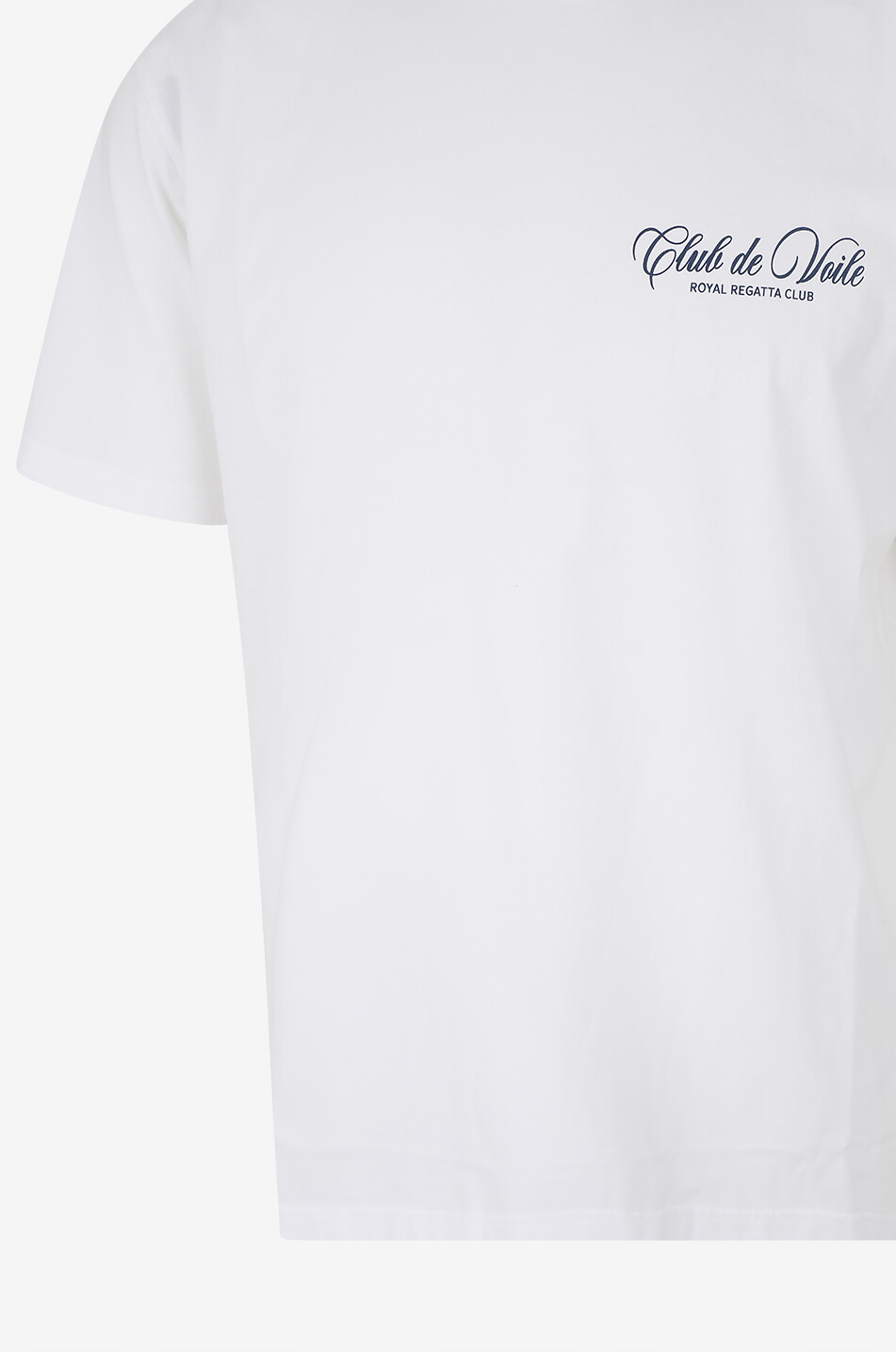 MC2 SAINT BARTH Portland printed cotton crewneck T-shirt Men WHITE 3