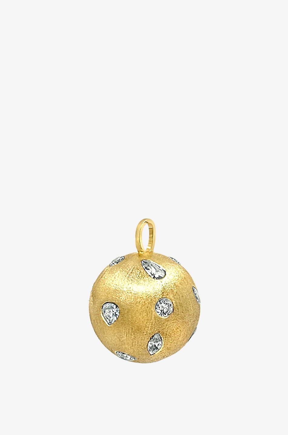 DAPHINE Goldener Anhänger mit Zirkonia Atlas Charm Damen GOLDEN 1