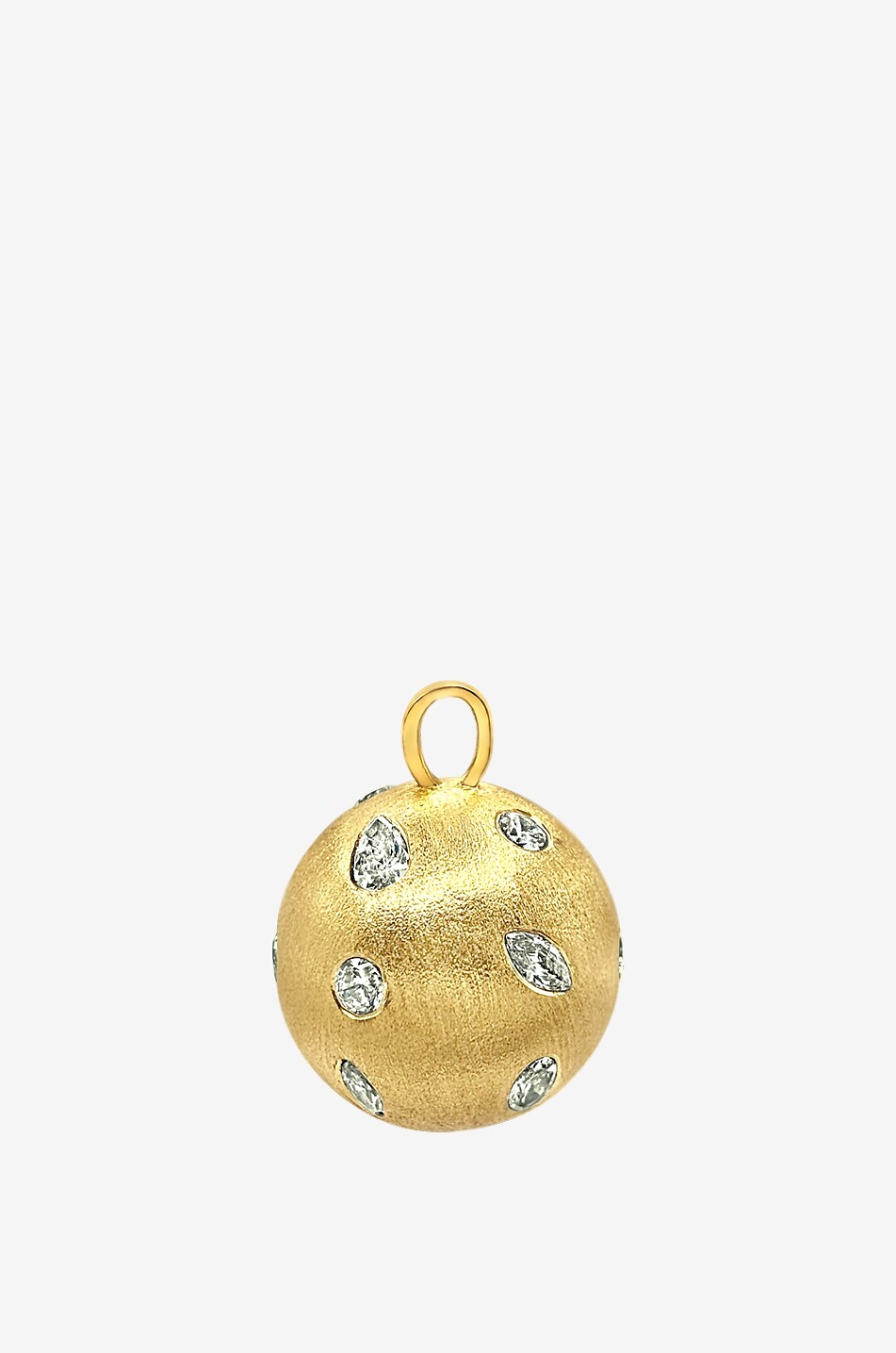 DAPHINE Goldener Anhänger mit Zirkonia Atlas Charm Damen GOLDEN 2