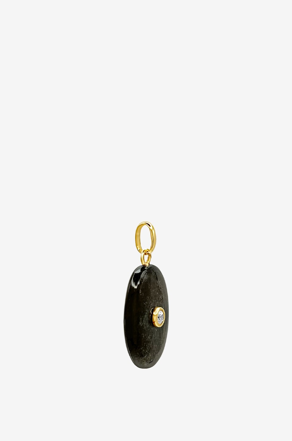 DAPHINE Anhänger aus Obsidian und Zirkonia Thetis Charm Damen SCHWARZ 2