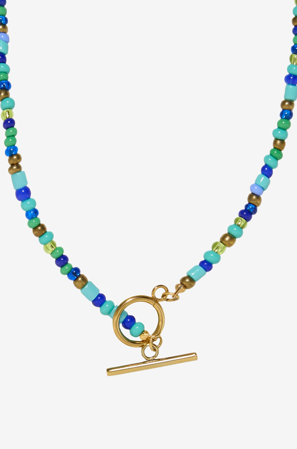 BOKS&BAUM PARIS Lisboa Stone bead necklace with pendant Women MULTI COLOURED 2 2