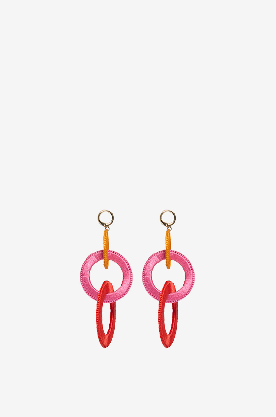 BOKS&BAUM PARIS Boucles d'oreilles pendantes Plume Femme MULTICOLORE 2