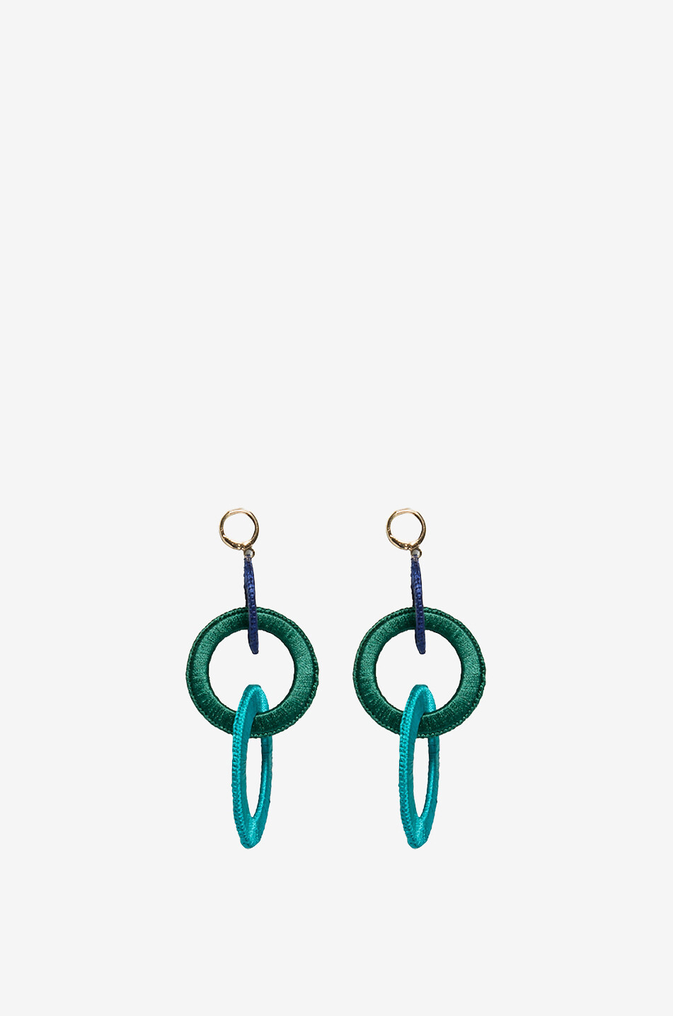 BOKS&BAUM PARIS Plume drop earrings Women MULTI COLOURED 1 2