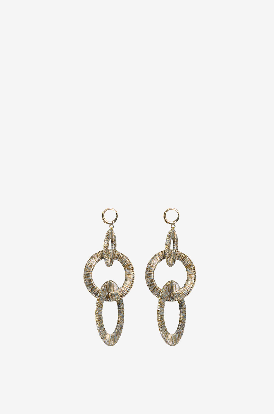 BOKS&BAUM PARIS Boucles d'oreilles pendantes Plume Femme MARRON 2