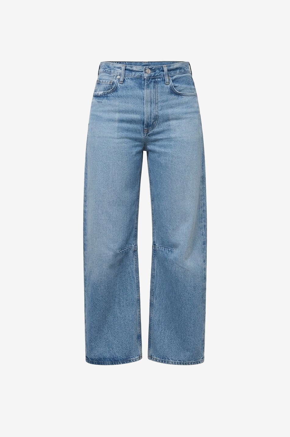 CITIZENS OF HUMANITY Barrel-Leg-Jeans im Used-Look Miro Long Relaxed Cupid Damen HELLBLAU 1