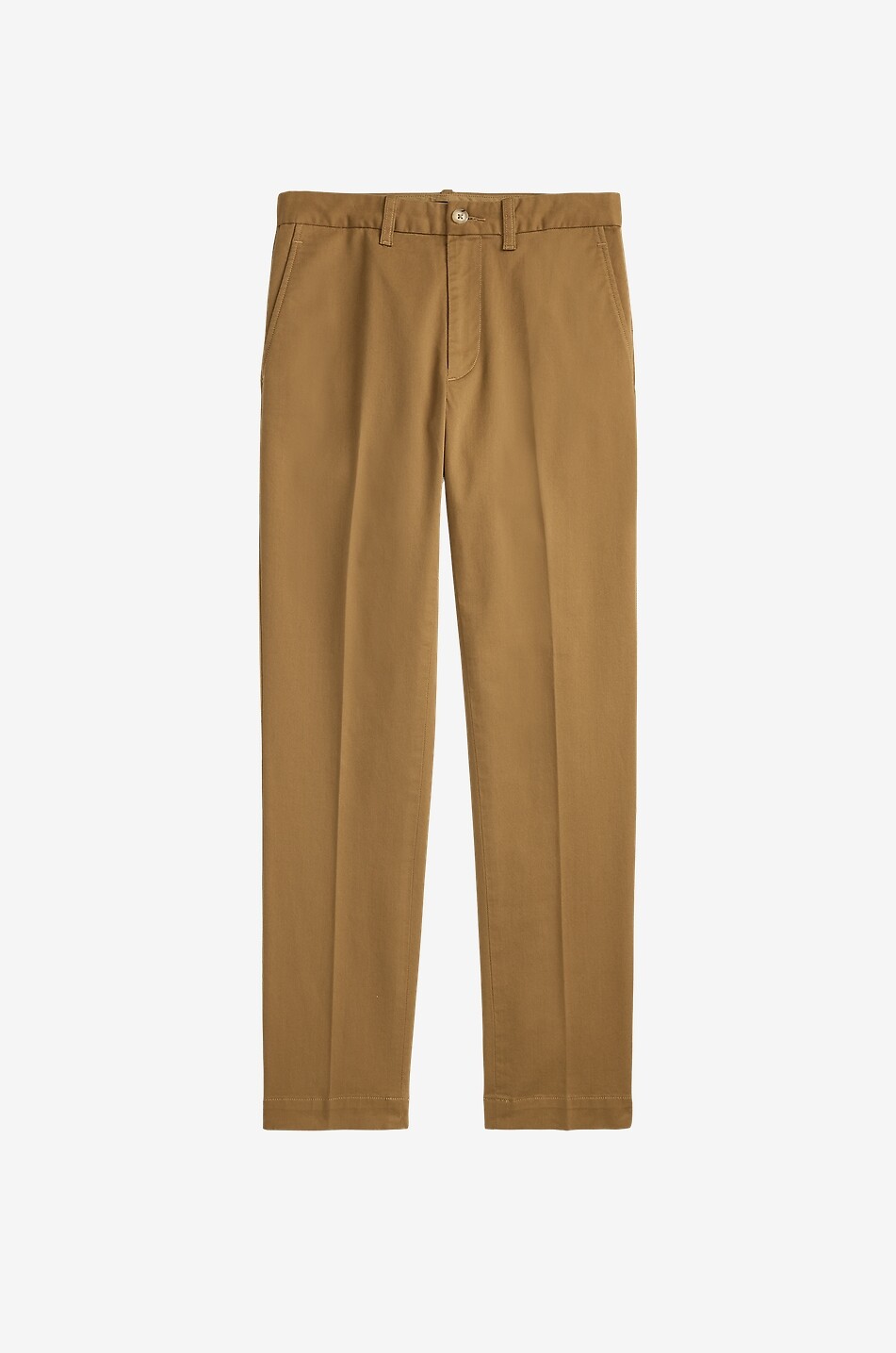 Pantalon chino en sergé de coton Slim Cropped