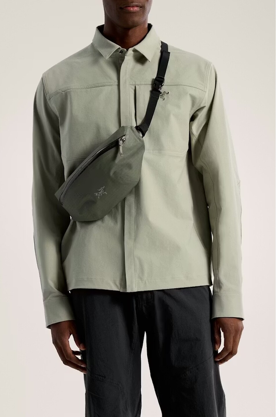 ARC'TERYX Granville shoulder bag with adjustable strap Women DARK GREEN 3