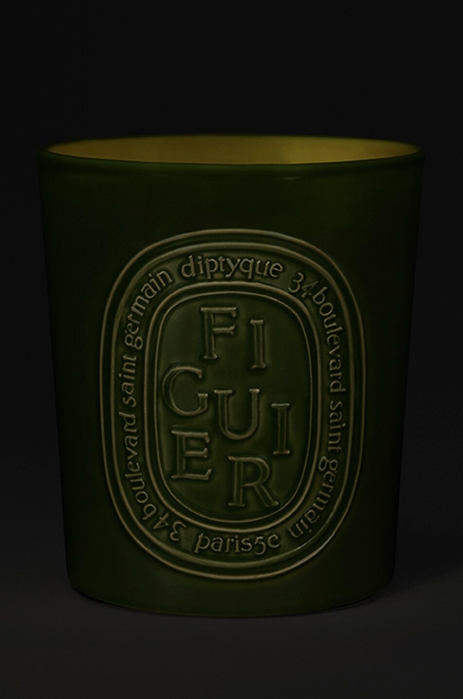 DIPTYQUE Bougie parfumée Figuier Grand Modèle - 600g Maison Incolore 3