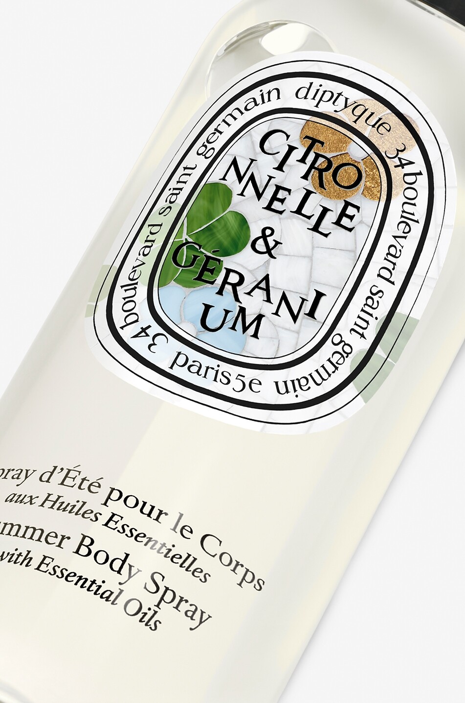 DIPTYQUE Körperspray für den Sommer Citronelle & Géranium - Limitierte Auflage - 100ml Unisex Farblos 3