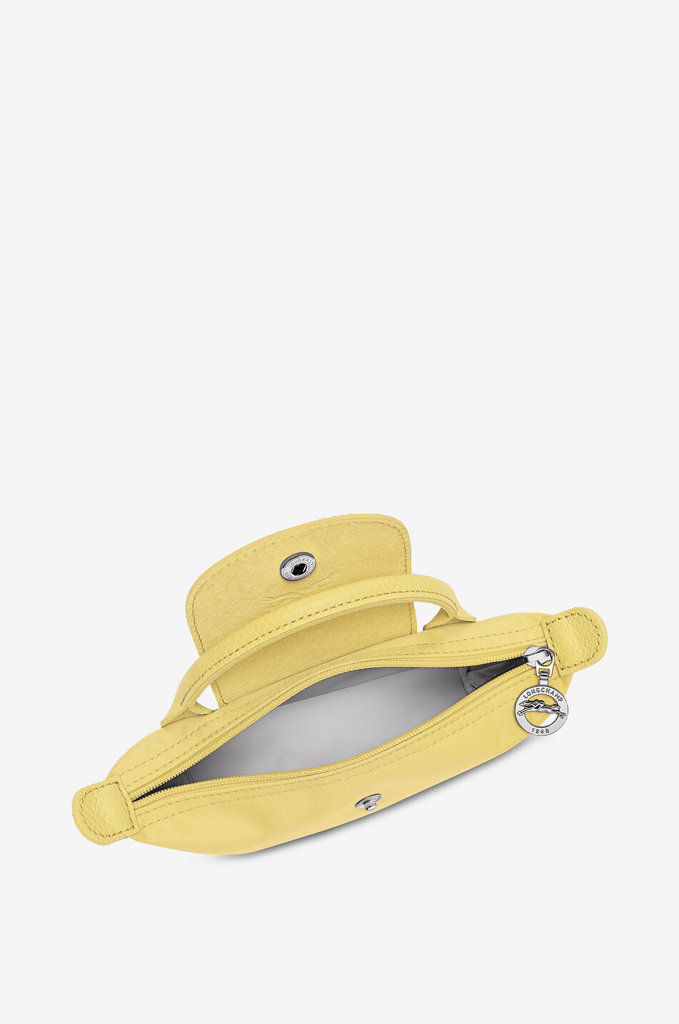 LONGCHAMP Clutch aus Segeltuch Le Pliage One Damen HELLGRÜN 4