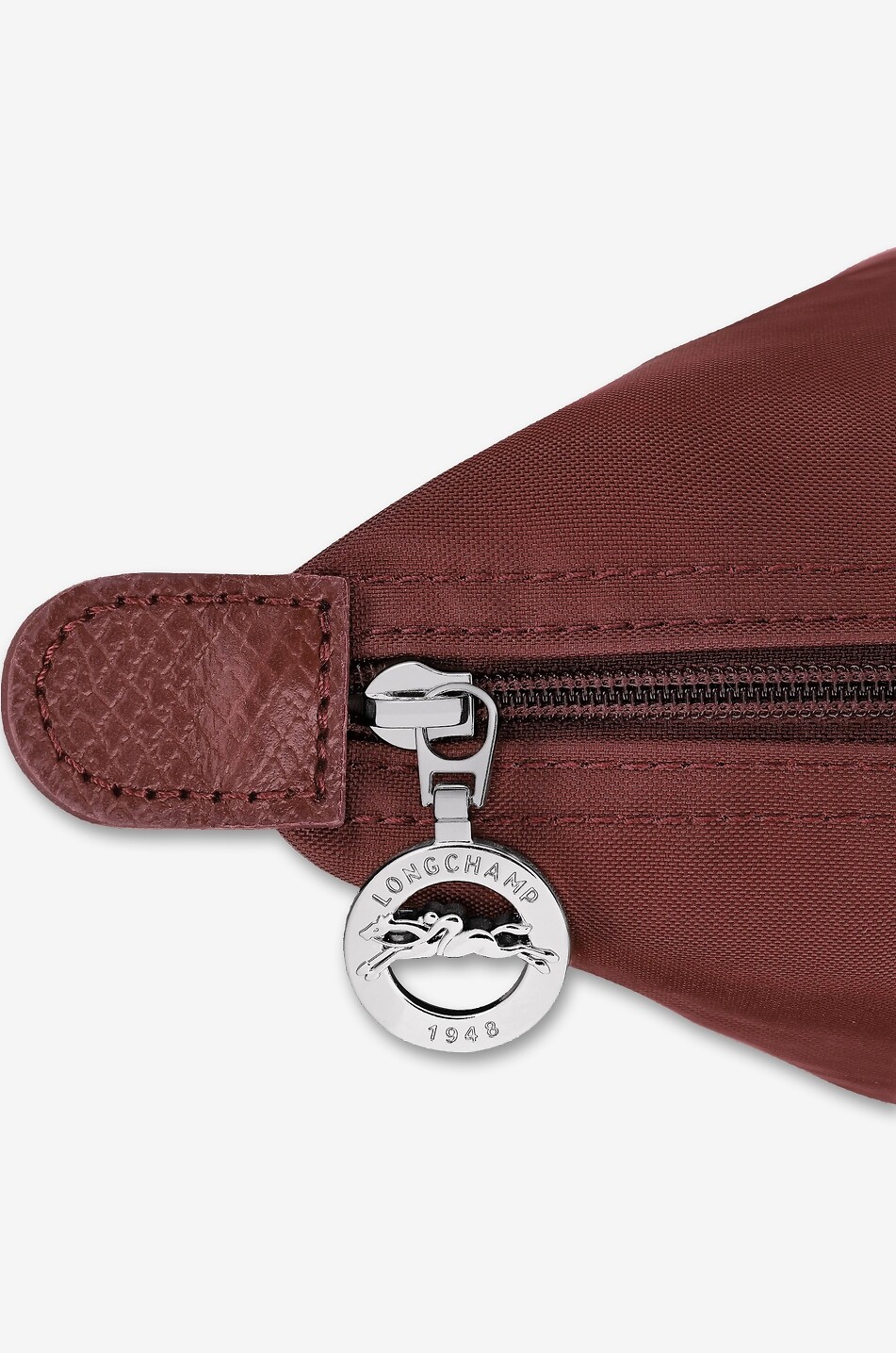 LONGCHAMP Sac cabas en toile et cuir Le Pliage One S Femme ROUGE FONCÉ 5