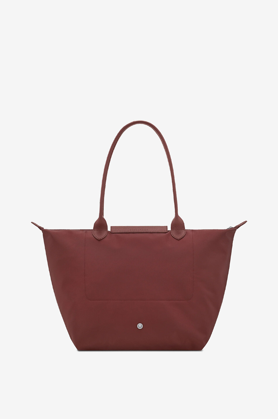LONGCHAMP Shopper aus Canvas und Leder Le Pliage One L Damen DUNKELROT 2