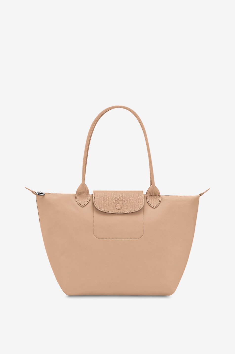 Le Pliage One M canvas and leather tote bag