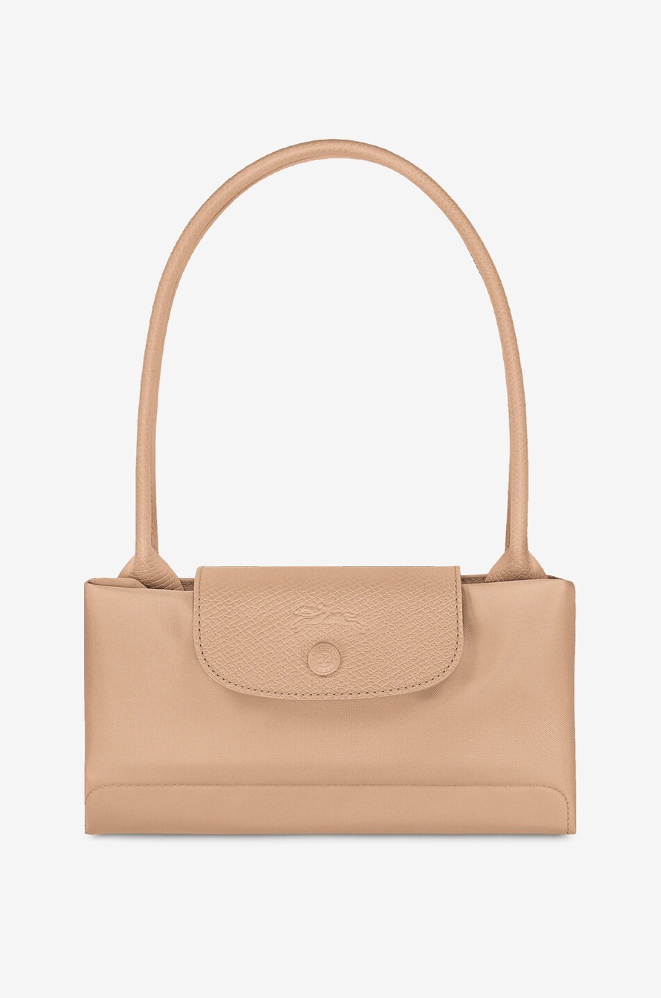 LONGCHAMP Le Pliage One M canvas and leather tote bag Women BEIGE 7