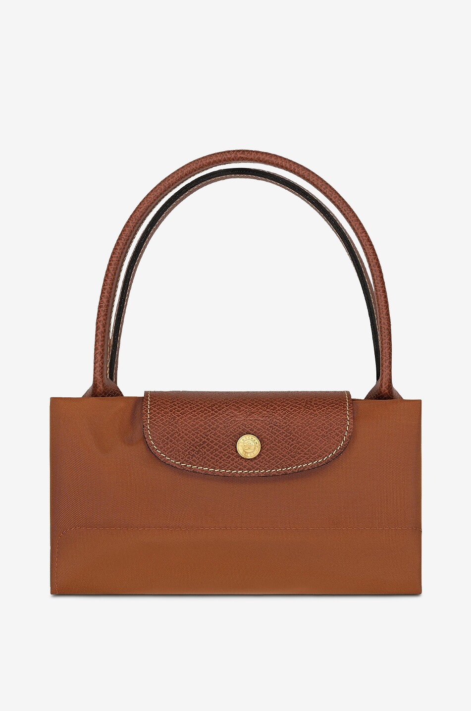 LONGCHAMP Sac cabas en toile et cuir Le Pliage Original L Femme COGNAC 5