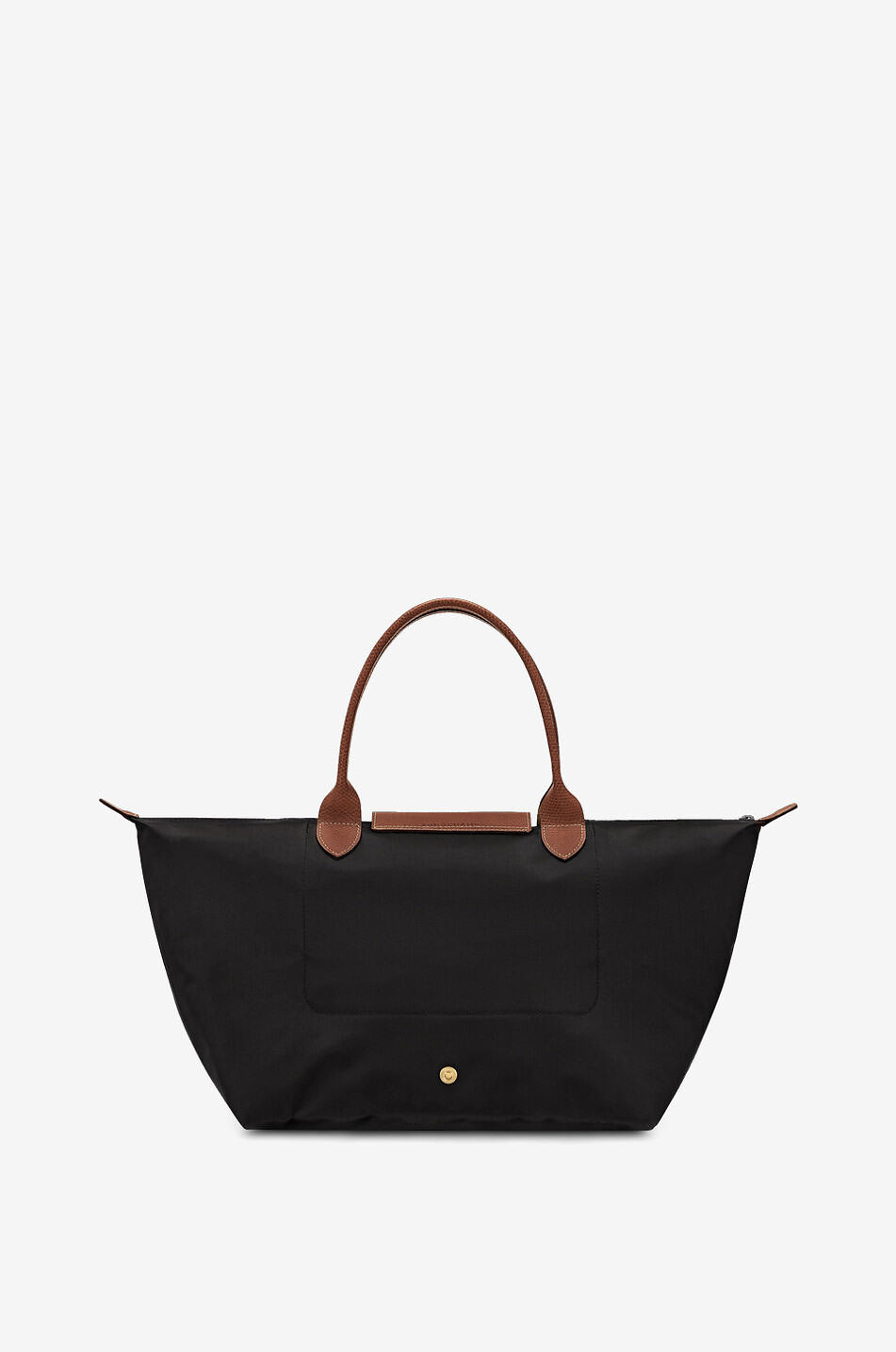 LONGCHAMP Sac cabas en toile et cuir Le Pliage Original L Femme NOIR 4