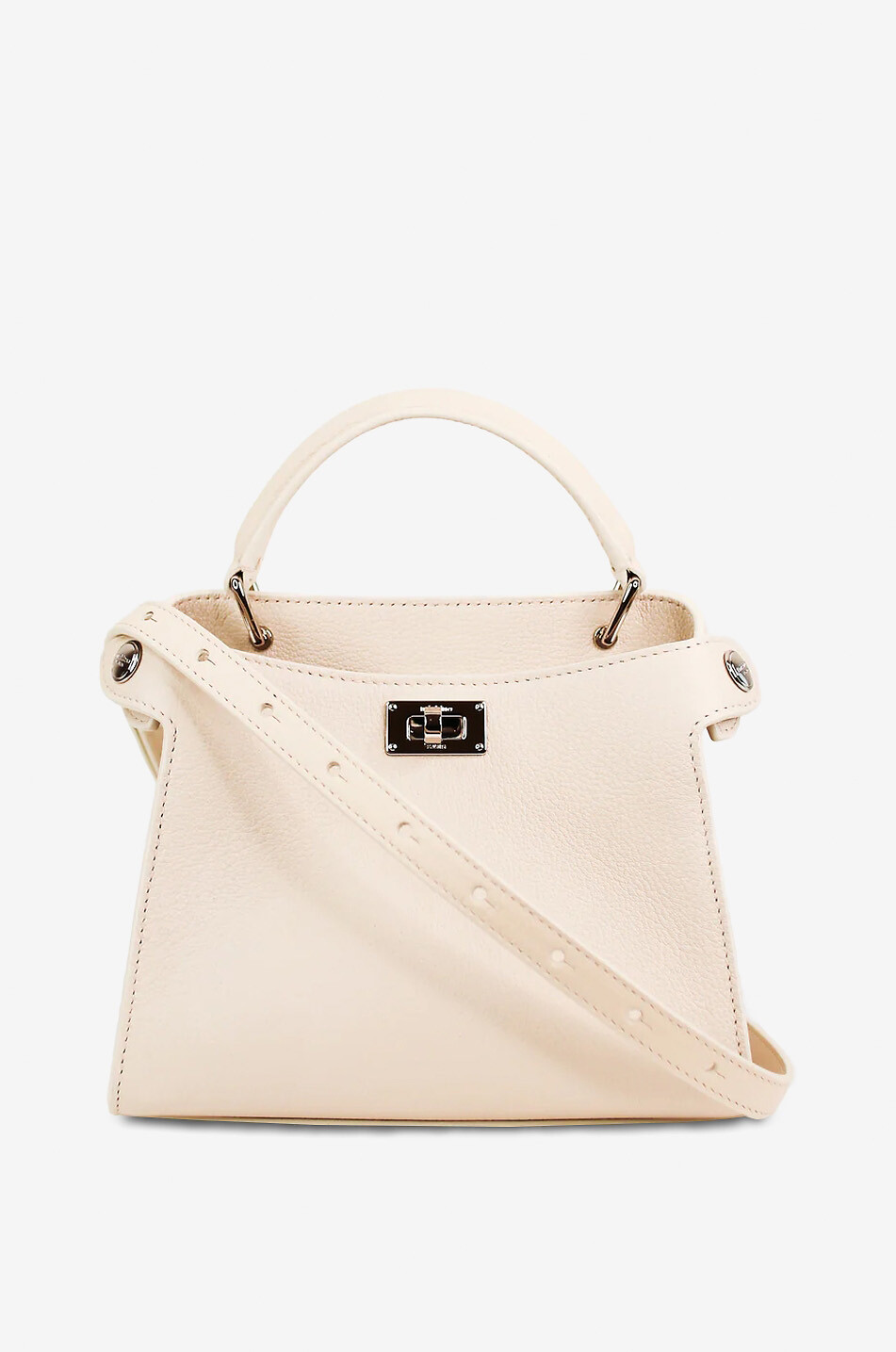 Handtasche aus genarbtem Leder Lutece Nano