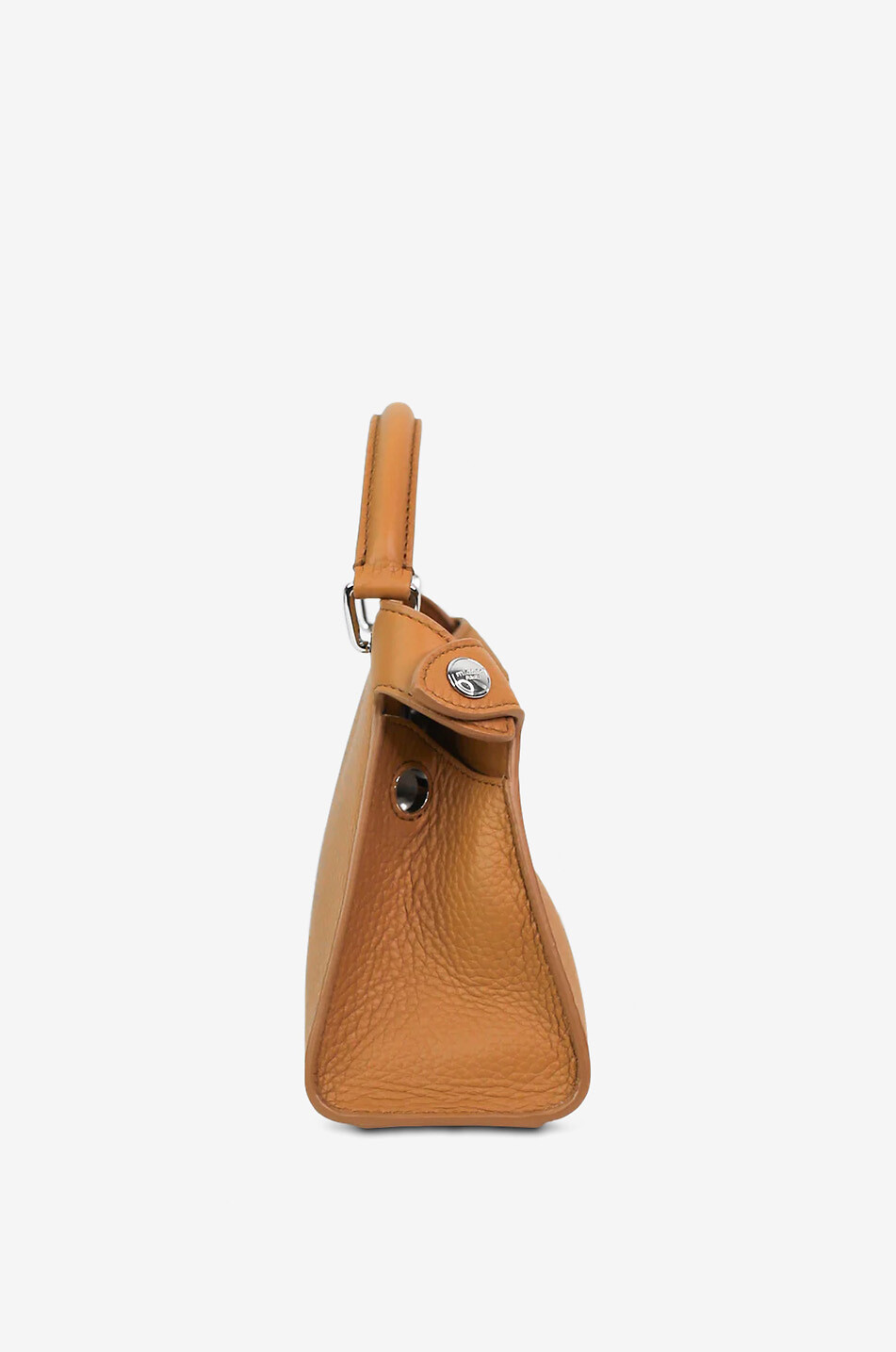 MICHINO Handtasche aus genarbtem Leder Lutece Nano Damen KAMELFARBEN 6