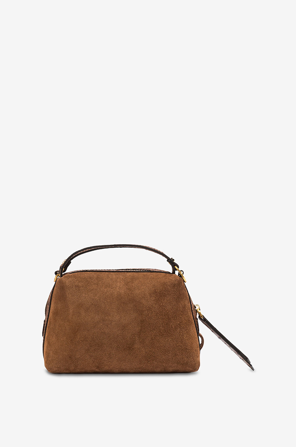 GIANNI CHIARINI Handtasche aus Veloursleder Alifa Small Damen COGNAC 2