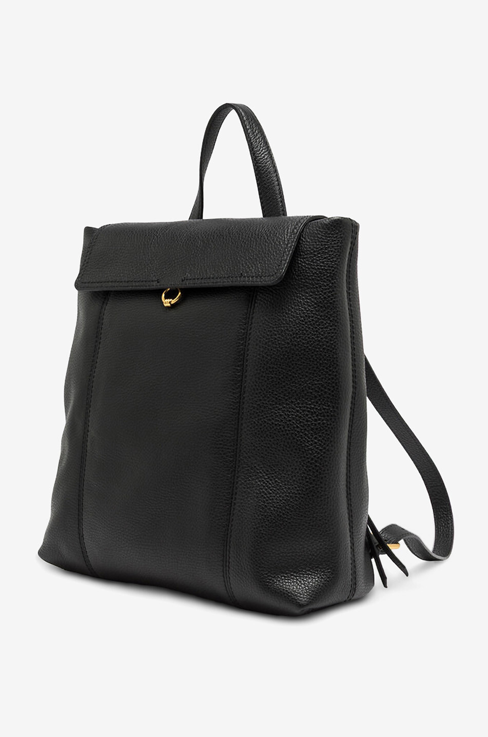 GIANNI CHIARINI Sac à dos en cuir grainé Vicky Femme NOIR 3