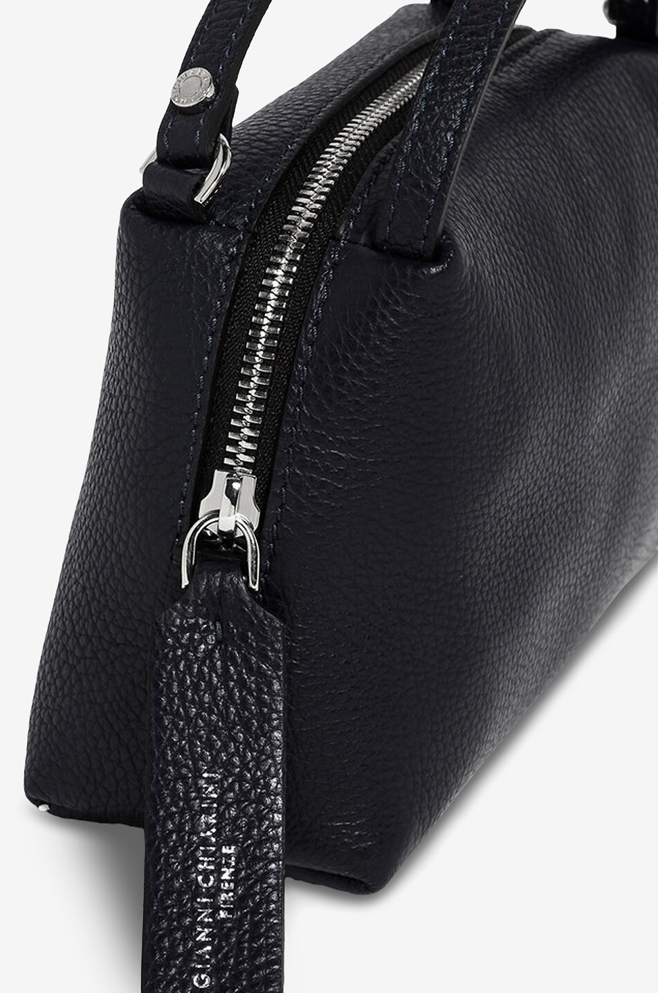 GIANNI CHIARINI Sac à main en cuir grainé Alifa Small Femme NOIR 5