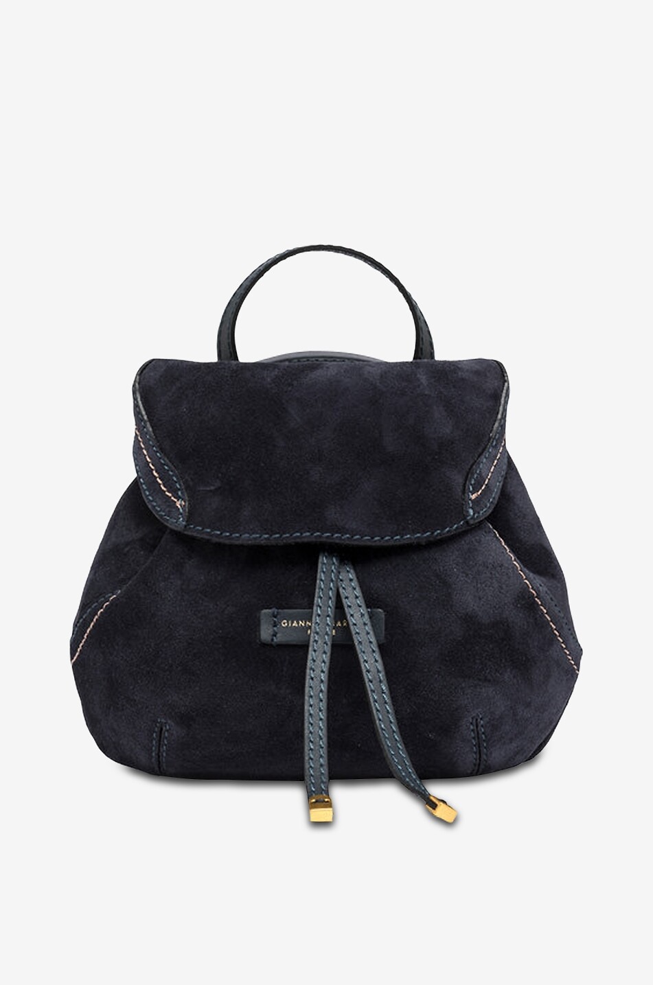 Sac à dos en daim Violette Small