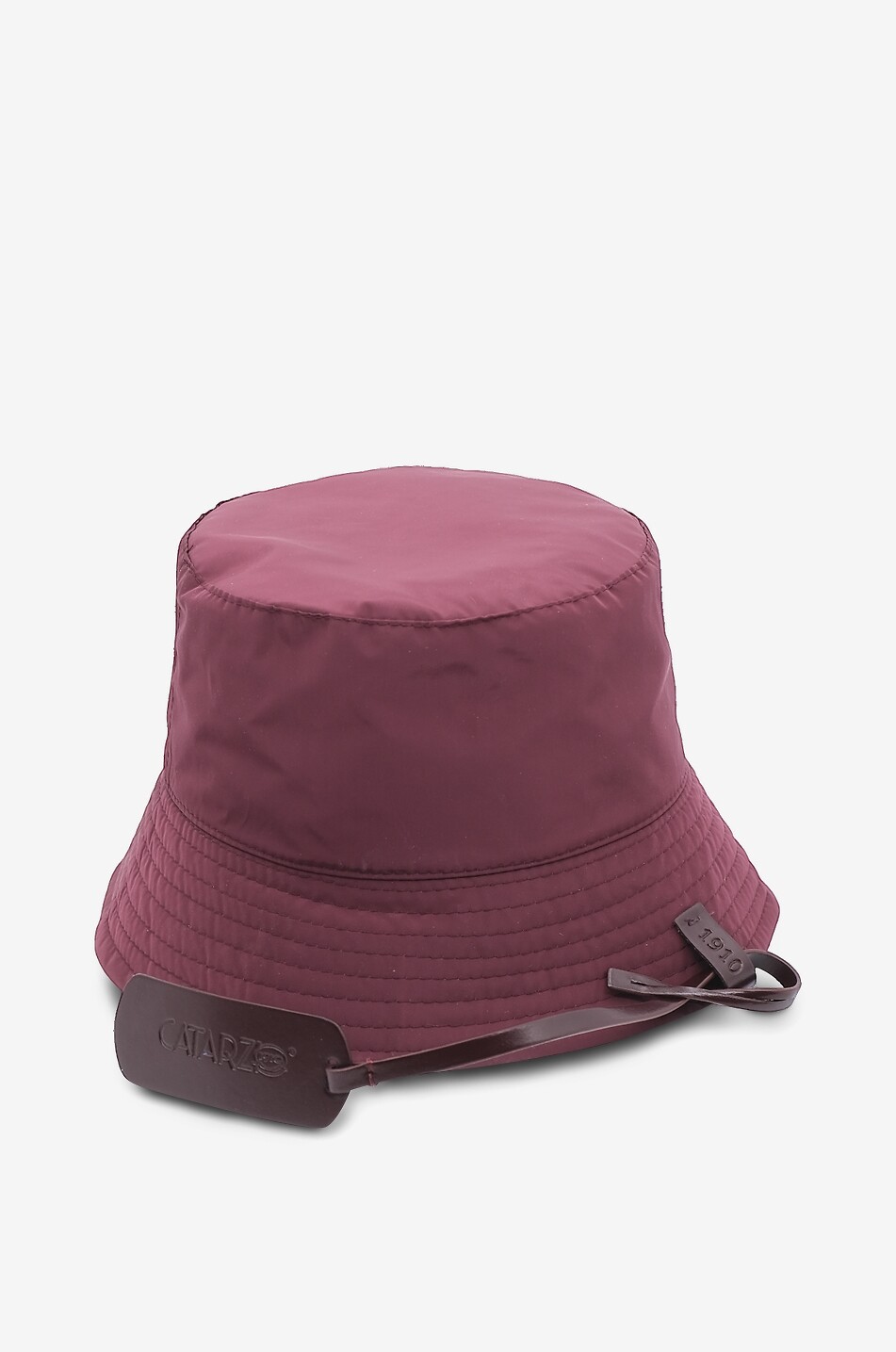 CATARZI 1910 Chapeau cloche pliable en tissu technique Fanano Femme ROUGE FONCÉ 3