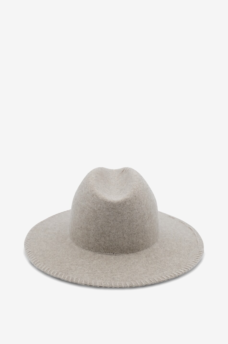 CATARZI 1910 Chapeau fedora en laine mérinos Crans Montana Femme Beige clair 2