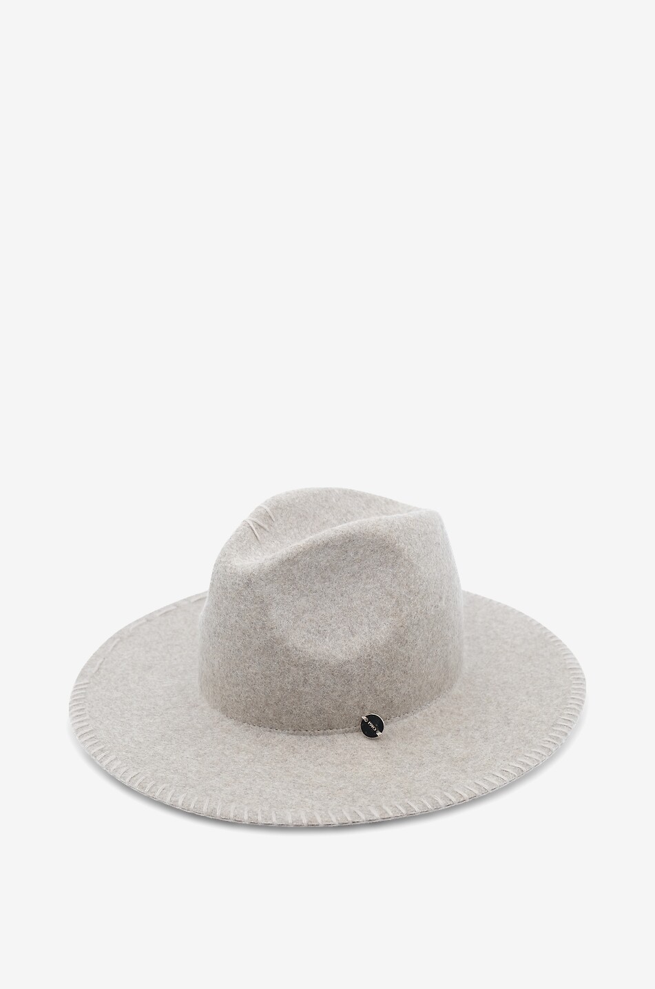 CATARZI 1910 Chapeau fedora en laine mérinos Crans Montana Femme Beige clair 3