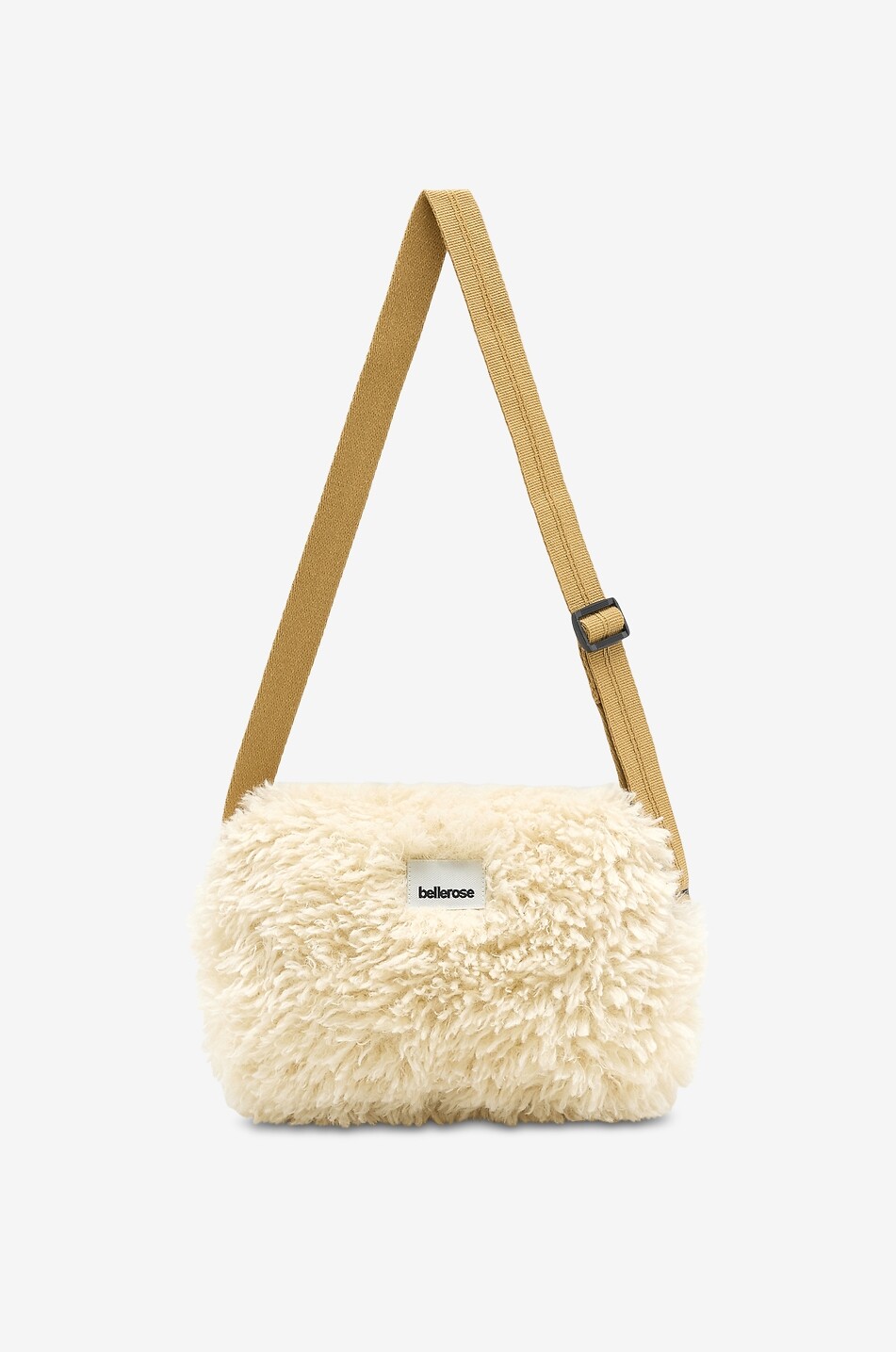 BELLEROSE Jila girls' faux fur shoulder bag Girl EGGSHELL 1