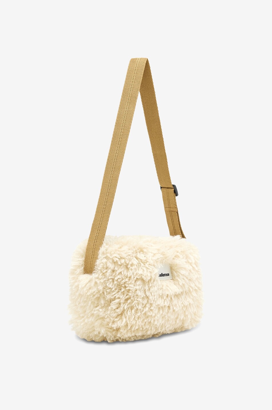 BELLEROSE Jila girls' faux fur shoulder bag Girl EGGSHELL 2