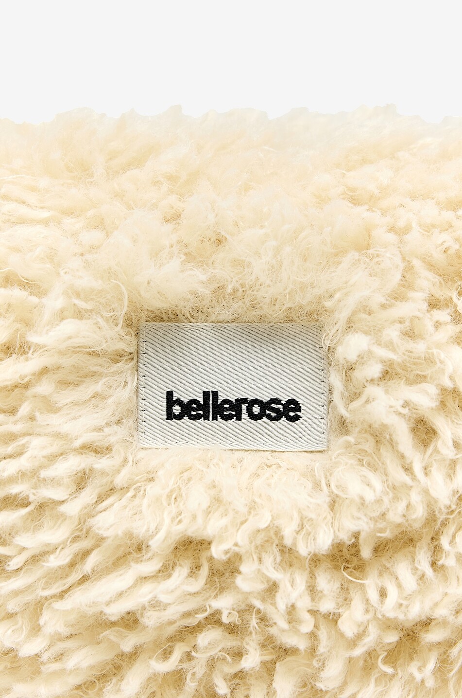 BELLEROSE Jila girls' faux fur shoulder bag Girl EGGSHELL 3