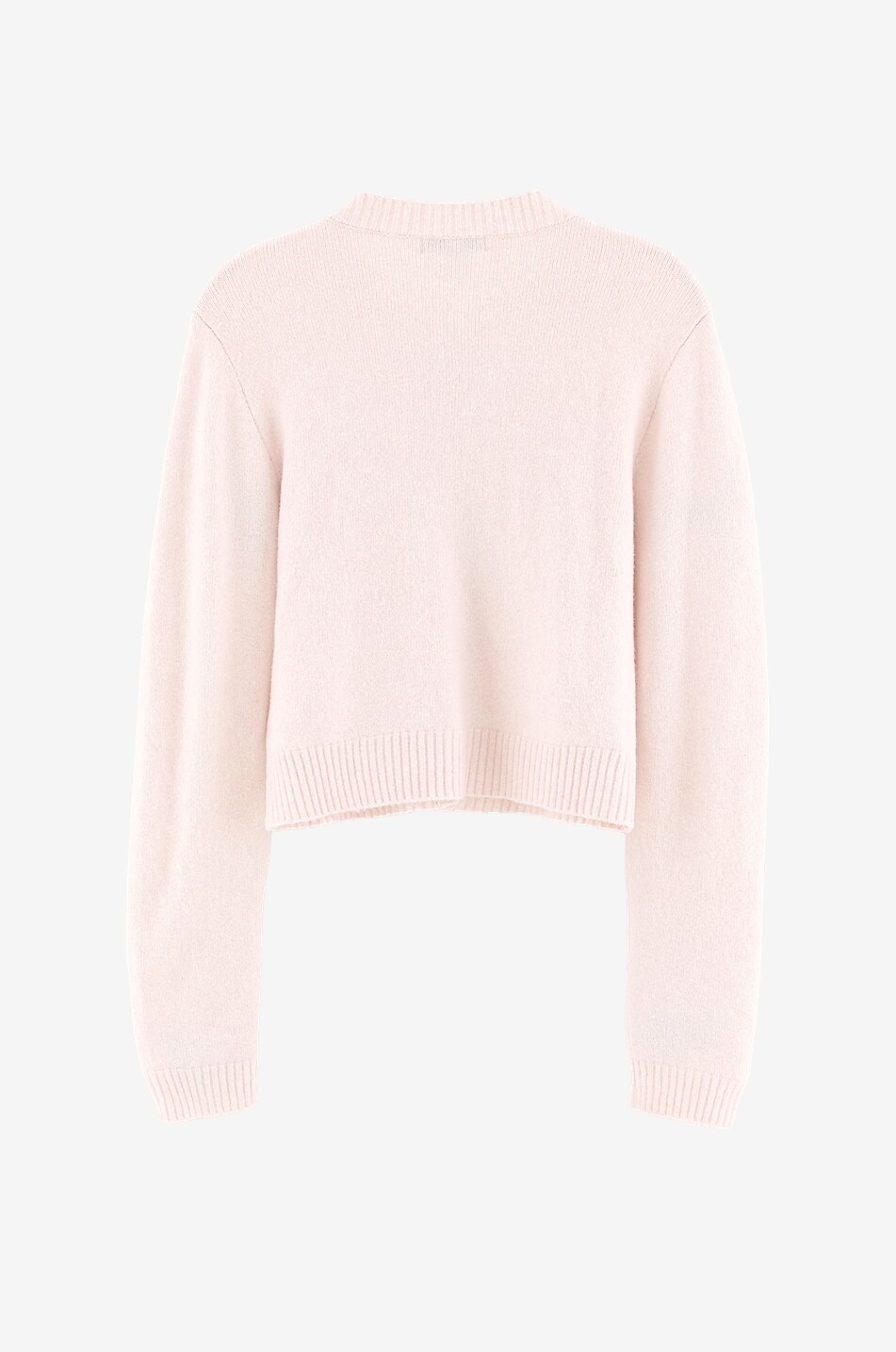 BELLEROSE Cardigan à col rond en coton mélangé fille Dosyk Fille ROSE CLAIR 2