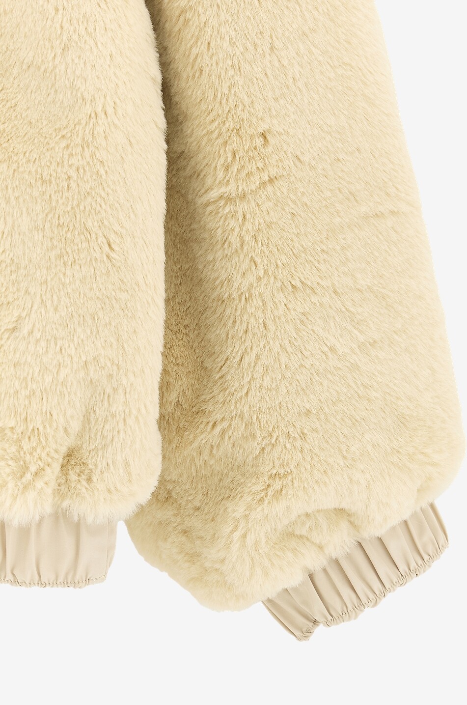 BELLEROSE Wendbare Mädchen-Jacke aus Nylon und Kunstpelz Hasty Mädchen BEIGE 4