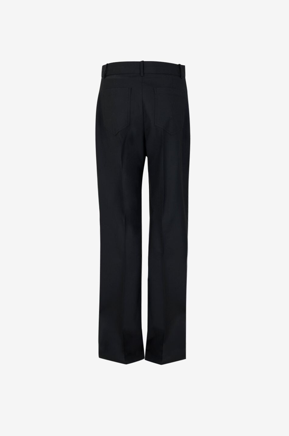 VICTORIA BECKHAM Alina flared trousers in blended virgin wool Women BLACK 2